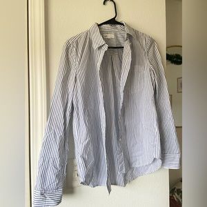 Gap stripped button down shirt